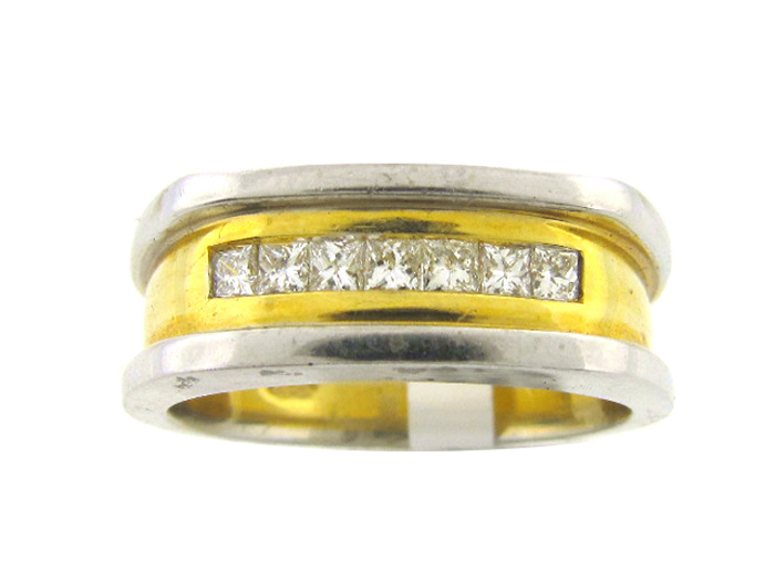 14KT TWO-TONE GOLD, PR 0.40CTW
